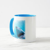 Weißer Hai | Südafrika Tasse (Vorderseite Links)