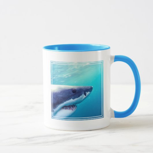 Weißer Hai | Südafrika Tasse (Rechts)