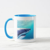 Weißer Hai | Südafrika Tasse (Links)