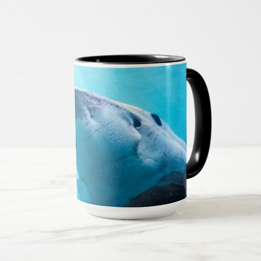 Weißer Hai | Südafrika Tasse (VorderseiteRechts)