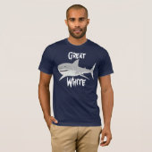 Weißer Hai T-Shirt (Vorne ganz)