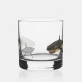 Weißer Hai Whiskyglas (Links)