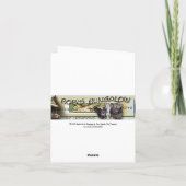 Weißer Hartriegel (roh) Karte (Rückseite)