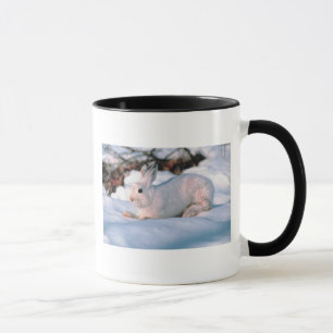 Weißer Hase Tasse
