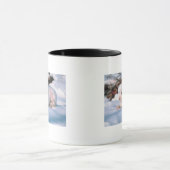 Weißer Hase Tasse (Zentrum)