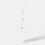 Weißer Herzdrache Case-Mate iPhone Hülle (Rückseite / Links)