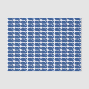 Weißer Hintergrund des nautischen Blauen Preppy Wh Seidenpapier