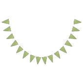 weißer Hintergrund mit braunen Punkten Wimpelkette (Alle)