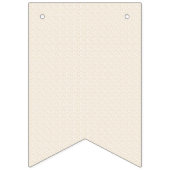 weißer Hintergrund mit einem Muster kleiner Punkte Wimpelkette (Erste Fahne)