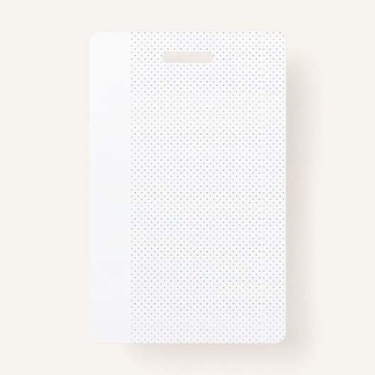 Weißer Hintergrund mit einem sich wiederholenden M Ausweis (Vorderseite)