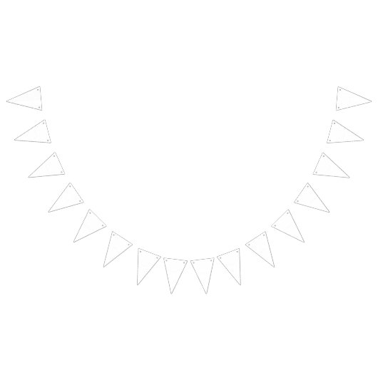 Weißer Hintergrund mit einem sich wiederholenden M Wimpelkette (Alle)