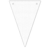 Weißer Hintergrund mit einem sich wiederholenden M Wimpelkette (Zweite Fahne)