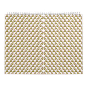 weißer Hintergrund mit grünen Blätter Kalender