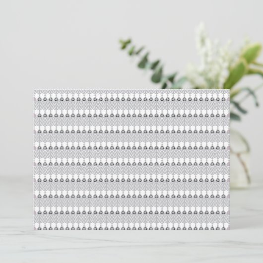 weißer Hintergrund mit Kreismuster Programm (Stehend Vorderseite)