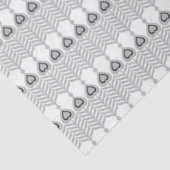 weißer Hintergrund mit Kreismuster Seidenpapier (Ausschnitt)