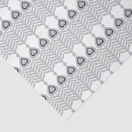 weißer Hintergrund mit Kreismuster Seidenpapier (Ausschnitt)