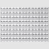 weißer Hintergrund mit Kreismuster Seidenpapier (Vorderseite)