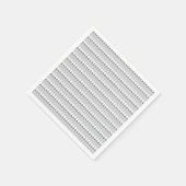 weißer Hintergrund mit Kreismuster Serviette (Ecke)