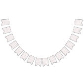 weißer Hintergrund mit rosa Blätter Wimpelkette (Alle)