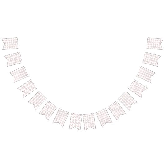 weißer Hintergrund mit rosa Blätter Wimpelkette (Alle)