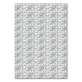 Weißer Hintergrund mit subtilen, verflochtenen, Tischnummer