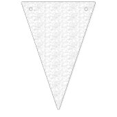 Weißer Hintergrund mit subtilen, verflochtenen, Wimpelkette (Zweite Fahne)