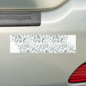 weißer Hintergrund mit vielen Wassertropfen Autoaufkleber (Auf Auto)