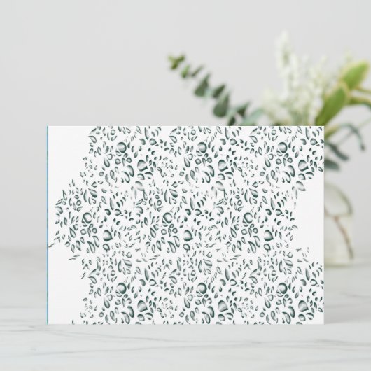 weißer Hintergrund mit vielen Wassertropfen Programm (Stehend Vorderseite)