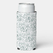 weißer Hintergrund mit vielen Wassertropfen Selters Dosenkühler (Seltzer Vorderseite)