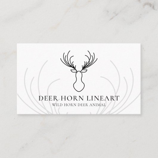 Weißer Hirn Visitenkarte (Vorderseite)