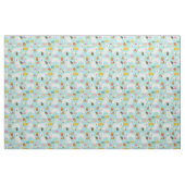 Weißer Hirte Hund Junkfood Stoff (Fat Quarter (45,7 x 55,9 cm))