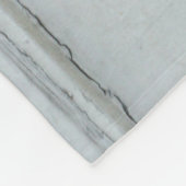 Weißer Holzrahmen Fleecedecke (Ecke)