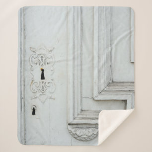 Weißer Holzrahmen Sherpadecke