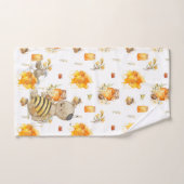 Weißer Honig Badhandtuch Set (Handtuch)