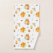 Weißer Honig Badhandtuch Set (Handtuch)