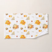 Weißer Honig Badhandtuch Set (Handtuch)