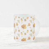 Weißer Honig Mattglastasse (VorderseiteRechts)