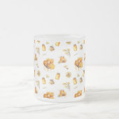 Weißer Honig Mattglastasse (Mittel)