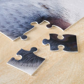 Weißer Hund mit faulen Augen, BESTE FREUNDIN von T Puzzle (Seite)