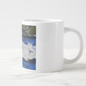 Weißer Hund Tasse (Rechts)