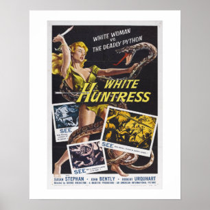 Weißer Huntress Poster