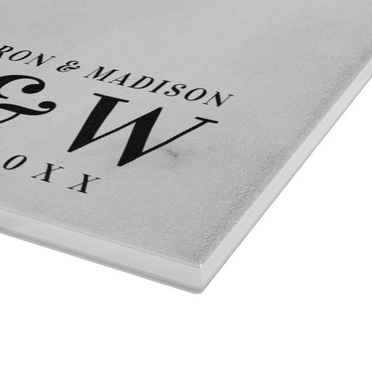 Weißer Imitat Marmor Schneidebrett (Ecke)