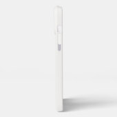 Weißer iPhone-Fall iPhone Hülle (Linke Seite)
