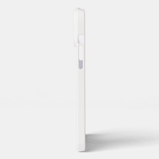 Weißer iPhone-Fall iPhone Hülle (Linke Seite)