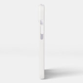 Weißer iPhone-Fall iPhone Hülle (Linke Seite)