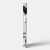 Weißer isländischer PferdeHeadshot Case-Mate iPhone Hülle (Rückseite / Rechts)