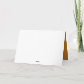 Weißer japanischer Anemone Orange Farbhintergrund Karte (Rückseite)