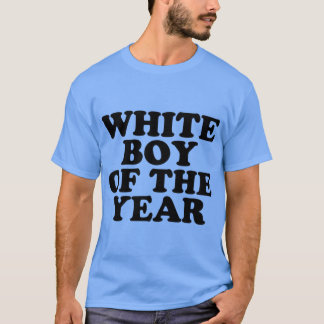 Weißer Junge des Jahres T-Shirt
