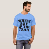 Weißer Junge des Jahres T-Shirt (Vorne ganz)