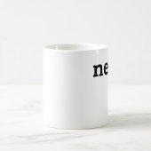 Weißer Kaffee-Tasse Kaffeetasse (Mittel)